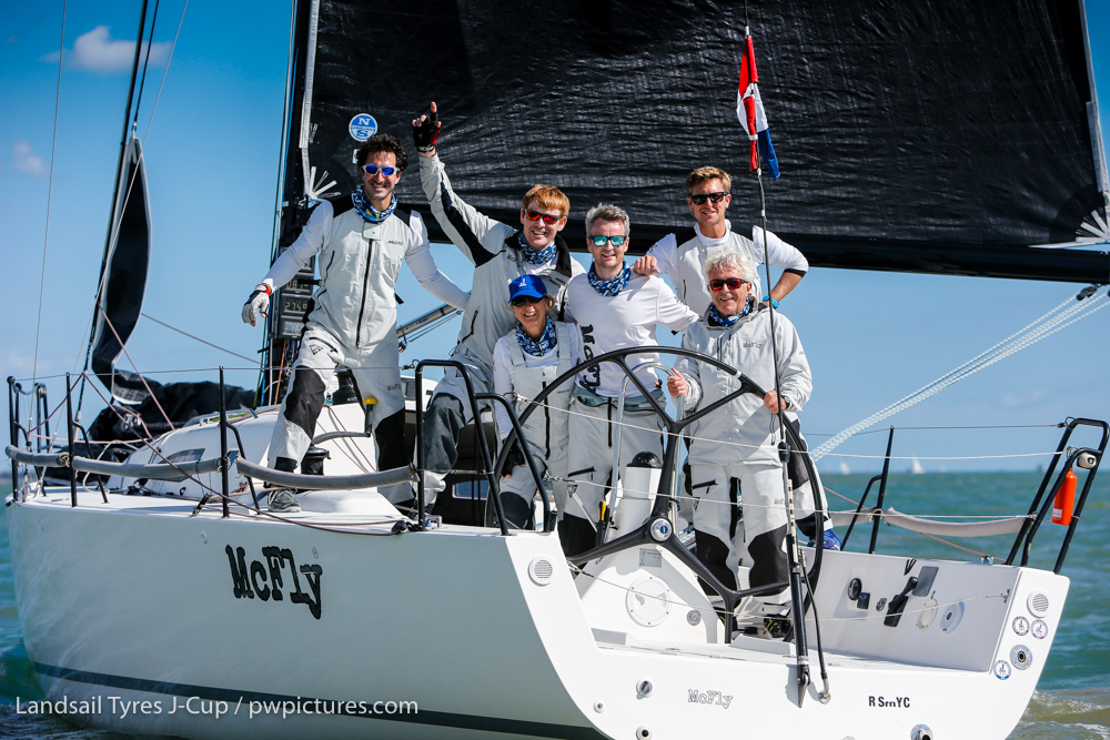 Tony & Sally Mack's J/111 McFly - J-Cup winners and J/111 UK National Champion © Paul Wyeth