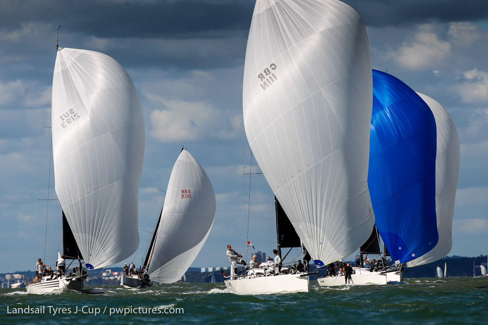  McFly leads the J/111 Class © Paul Wyeth