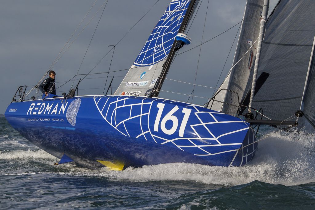 Antoine Carpentier’s Class40 Redman © Alexis Courcoux/AC Sailing