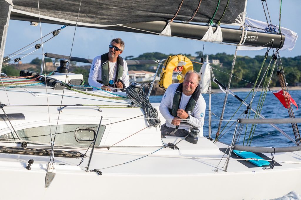 Richard Palmer's JPK 10.10 Jangada racing with Jeremy Waitt © Arthur Daniel/RORC 