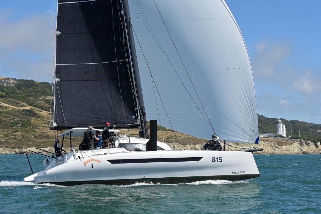 This is James Holder's fourth season and second Rolex Fastnet Race aboard his 42ft Dazcat 1295 Slinky Malinki © Rick Tomlinsonsrc=