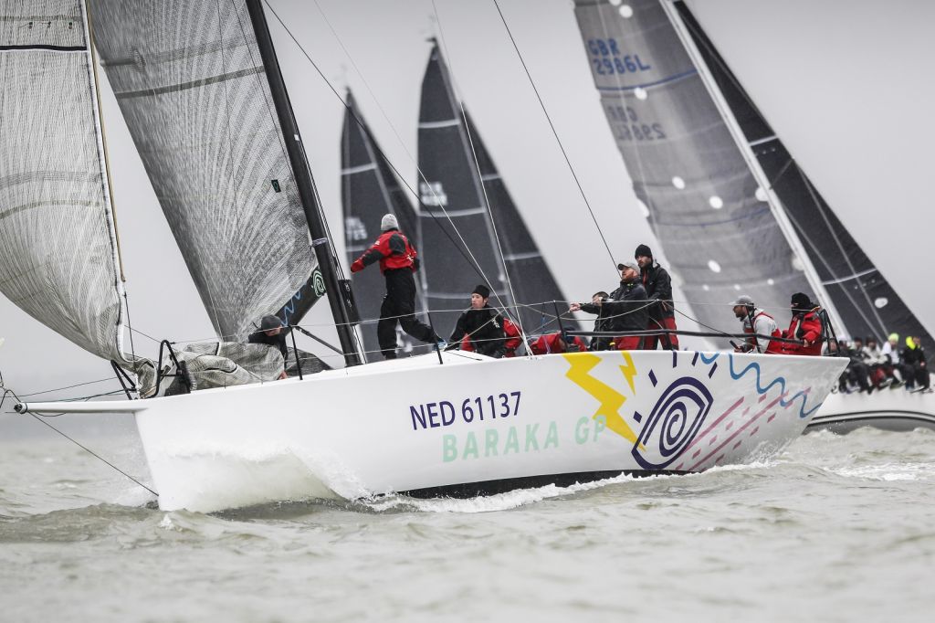 Sixth Rolex Fastnet Race together as a team for the De Graaf family who return this year in their Ker 43, Baraka GP (NED)  © Paul Wyeth/pwpictures.com