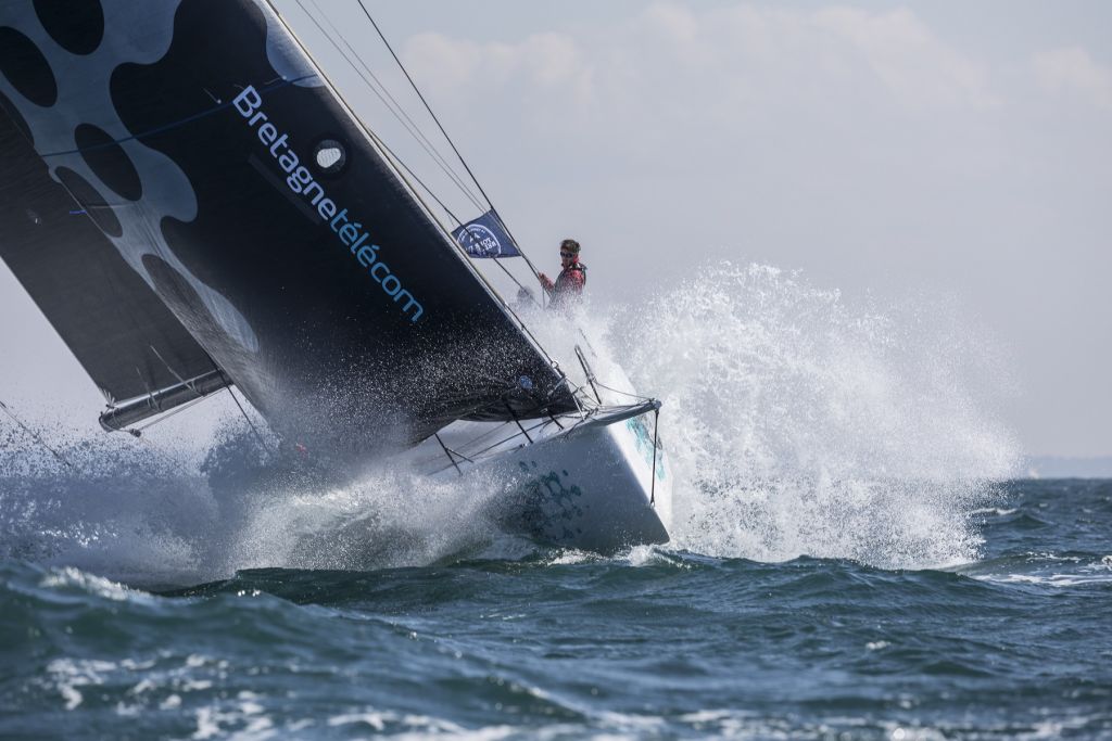 Nicolas Groleau's Mach 45 Bretagne Telecom finished second in IRC Zero and overall in the 2019 Rolex Fastnet Race  © Pierre Bouras