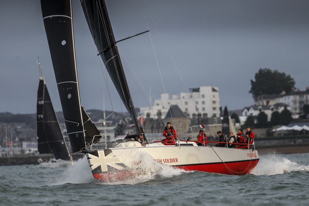 'There is no better sailing test of the military skills of leadership and teamwork' - says Will Naylor who will skipper the Army Sailing Association's Sun Fast 3600 Fujitsu British Soldier © Paul Wyeth/pwpictures.com