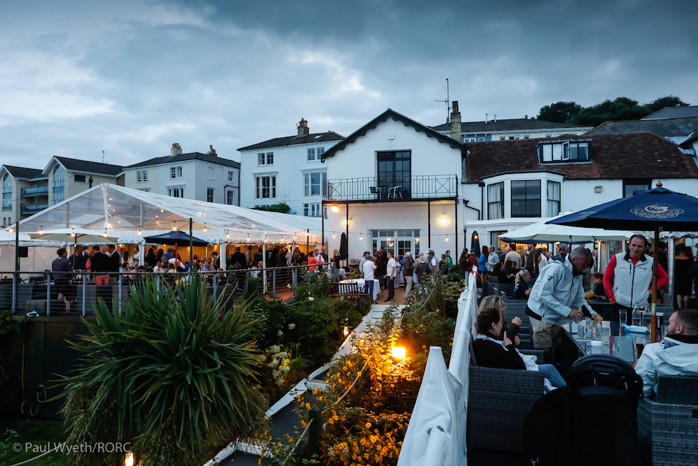 RORC Prizegiving Cowes Clubhouse