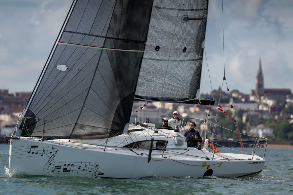 JPK 10.10 Gioia, sailed by Etienne Pinteaux © Paul Wyeth/RORC