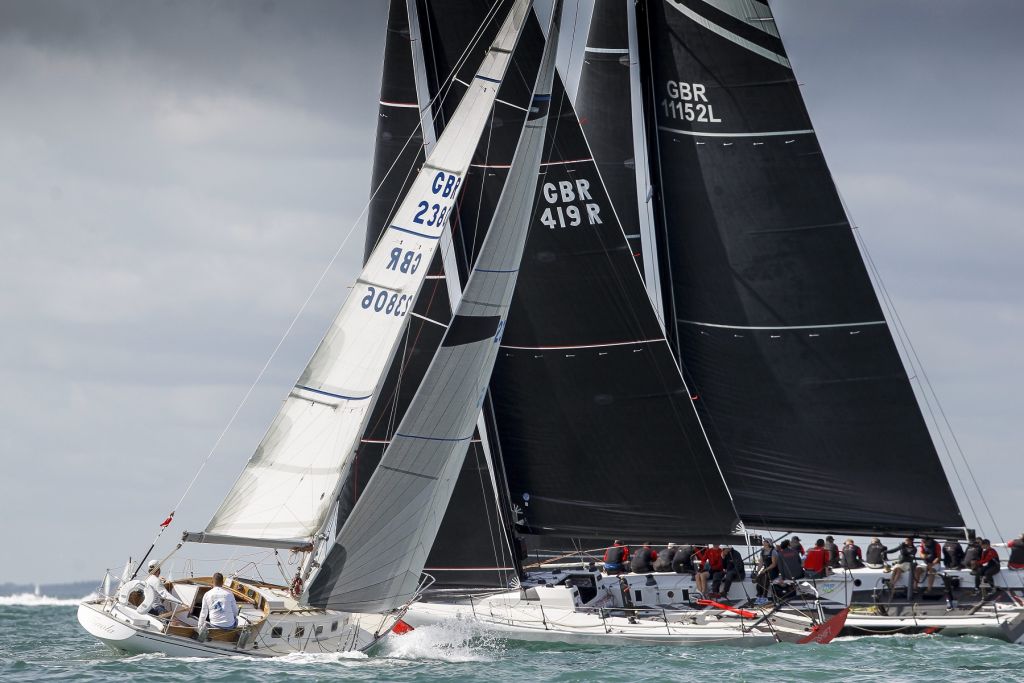 1967 vintage Swan 36 Finola, skippered by regular RORC racers Chris Frost and Welsh transoceanic rower Elin Haf Davies  © Paul Wyeth/pwpictures.com