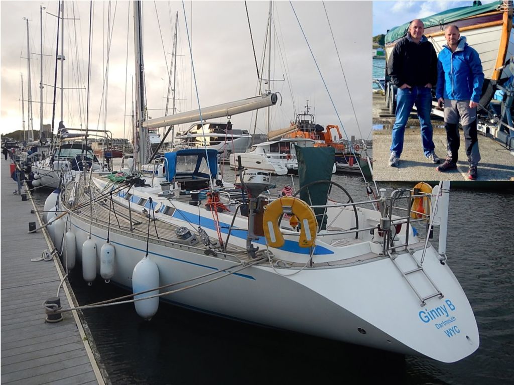 Alex Bennett will race his Swan 46 Mk1 Ginny B doublehanded with fellow solo offshore sailor Conrad Humphreys © Ginny B