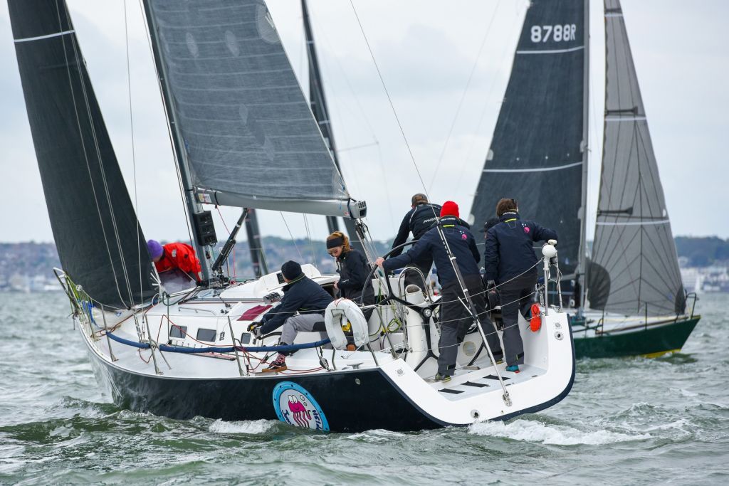 David Richards’ Jumping Jellyfish leads the J/109 class after four races © Rick Tomlinson / www.rick-tomlinson.com