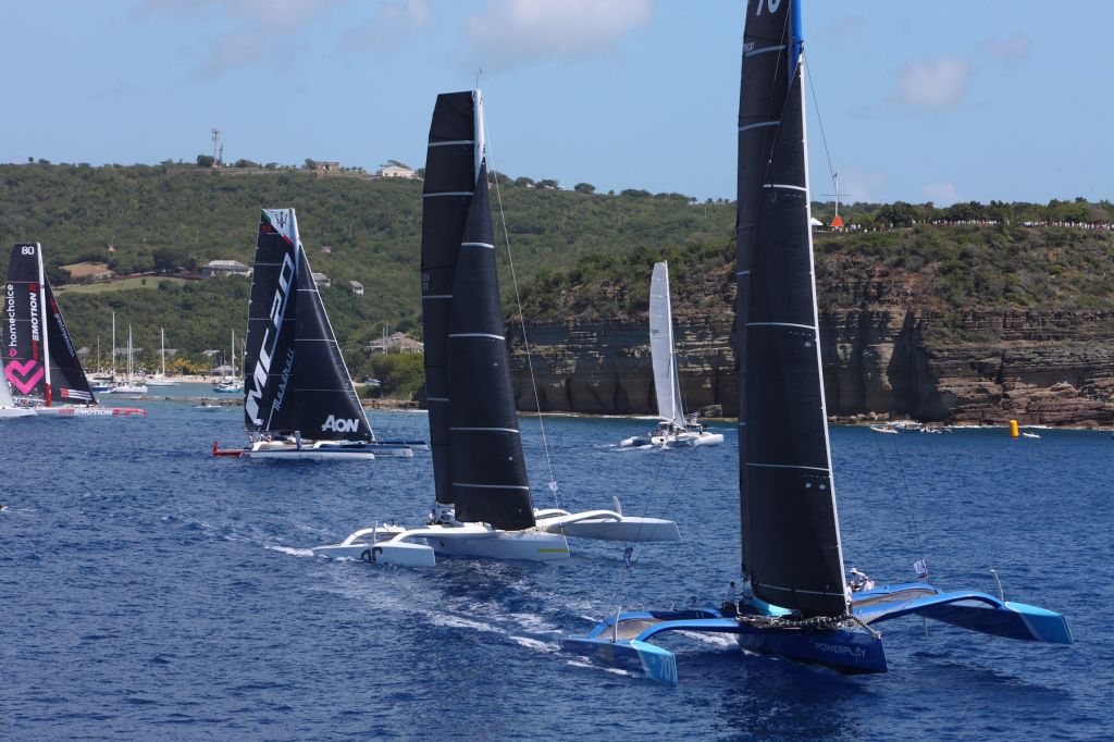 An astonishing pack of multihulls will be ripping through the course, including the race record holder Maserati Multi70  © Tim Wright/Photoaction.com