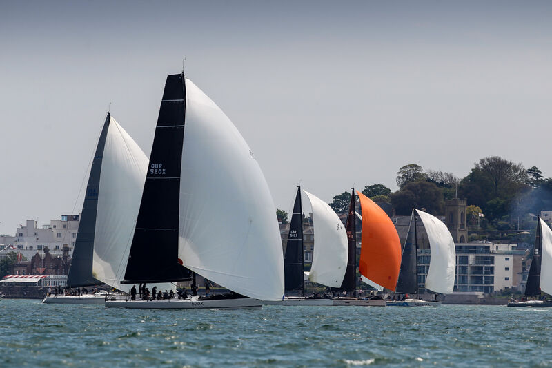 75 boats for the 2021 RORC De Guingand Bowl Race © Paul Wyeth/RORC 