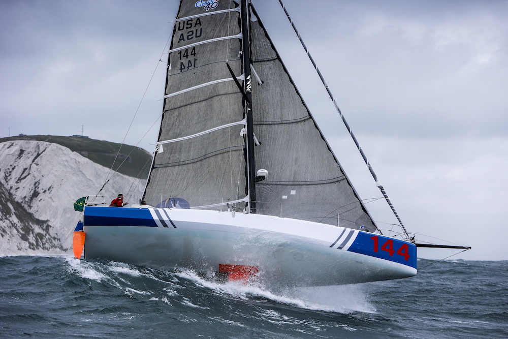 Greg Leonard’s Class40 Kite © Paul Wyeth/RORC 