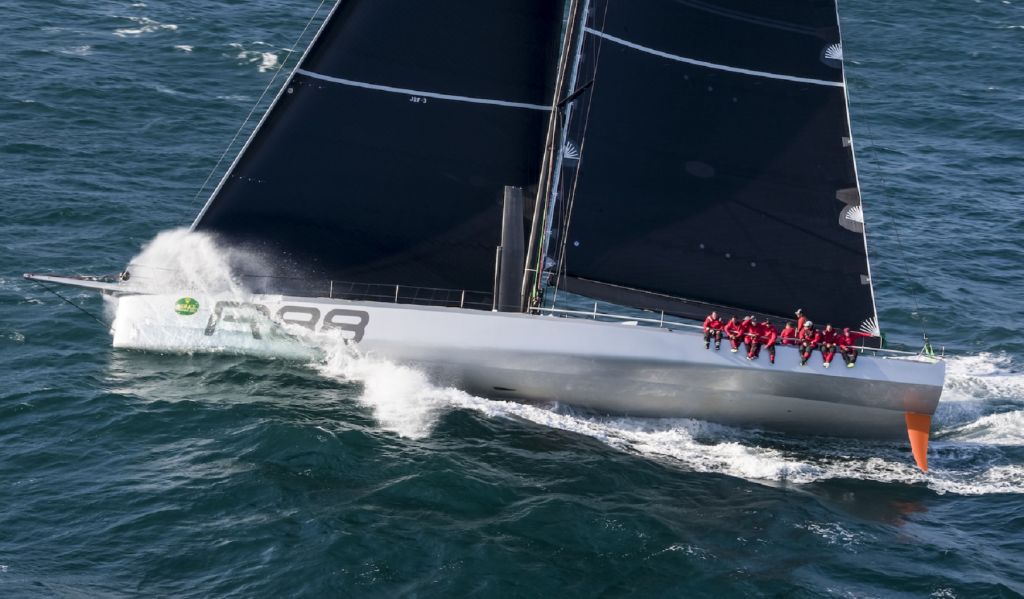 Will Rambler 88 score the elusive double (line and overall corrected time honours) or achieve her third line honours on the new 695 nm course in this August's Rolex Fastnet Race? © ROLEX/Carlo Borlenghi