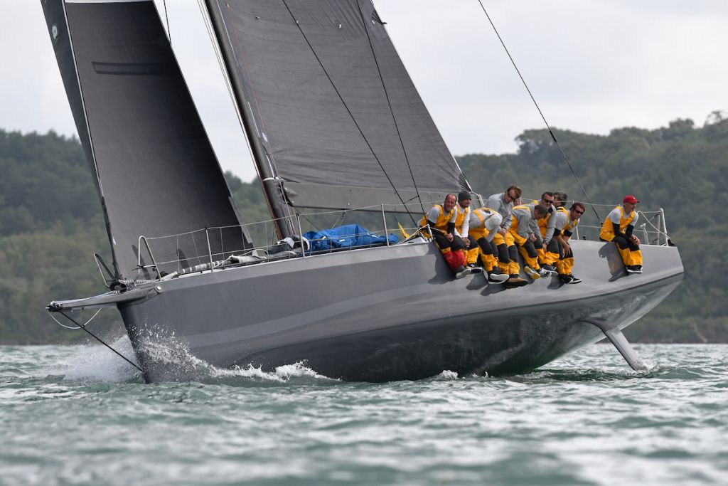 Eric de Turckheim’s French NMYD54 Teasing Machine © Rick Tomlinson/RORC