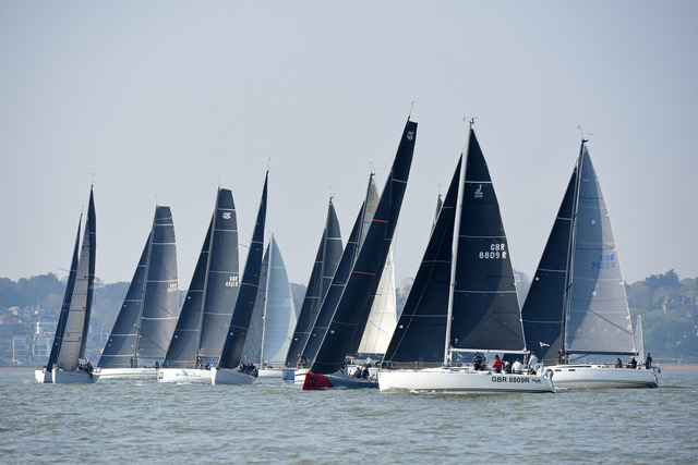 58 entries including 29 IRC Two-Handed teams racing overnight for the first time this year © Rick Tomlinson 