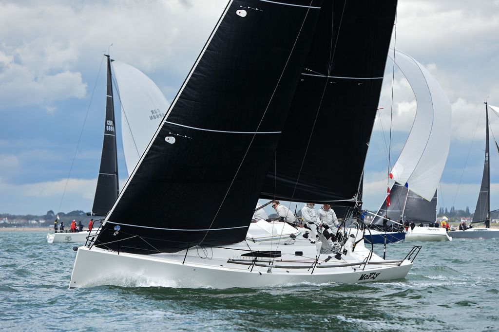 Tony Mack’s McFly win the J/111 Class in the Vice Admiral's Cup © Rick Tomlinson / www.rick-tomlinson.com  