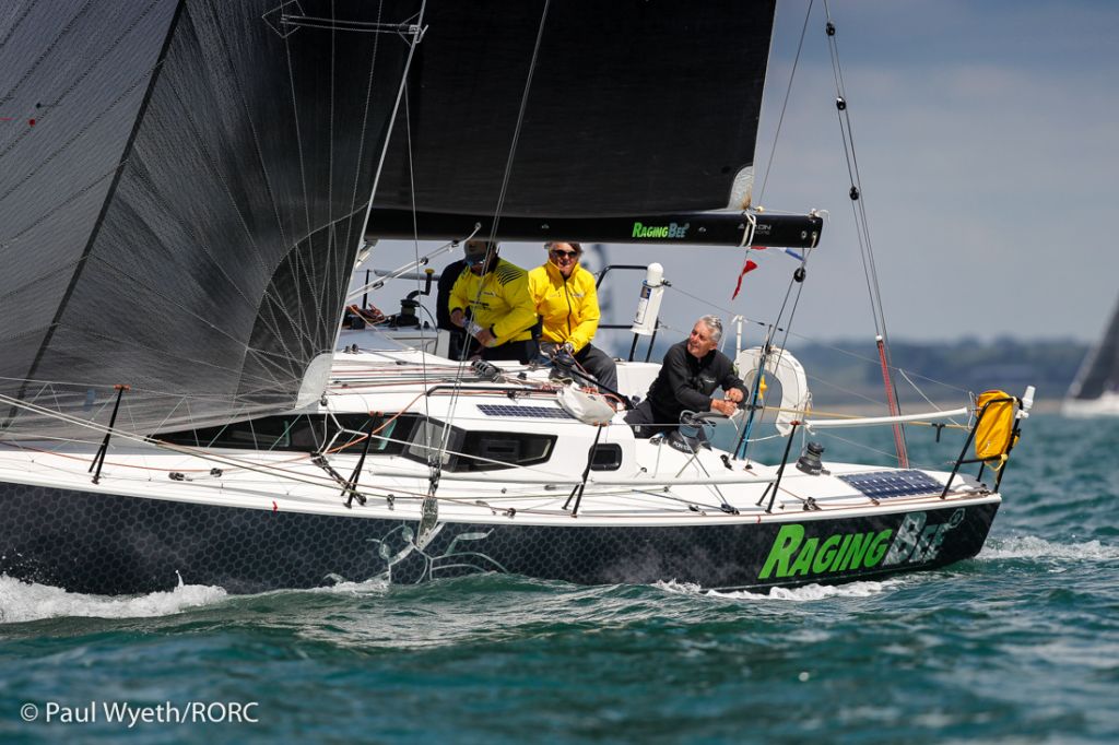 Racing fully crewed in IRC Three back to their home port of Cherbourg will be Louis-Marie Dussere’s JPK 1080 Raging-Bee² © Paul Wyeth/pwpictures.com