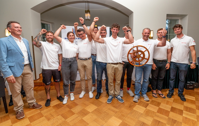 I Love Poland were awarded the Bobby Lowein Wheel for Monohull Line Honours © Pepe Korteniemi /www.pepekorteniemi.fi