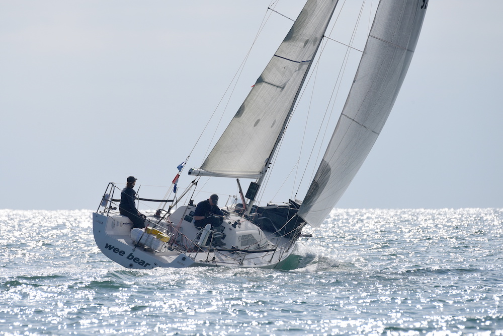 Projection 920 Wee Bear, sailed by Nick Lee & Edward Bayliss © Rick Tomlinson