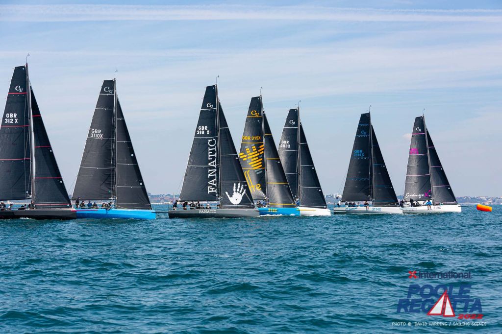 Cape 31s racing at International Paint Poole Regatta © David Hardingsrc=