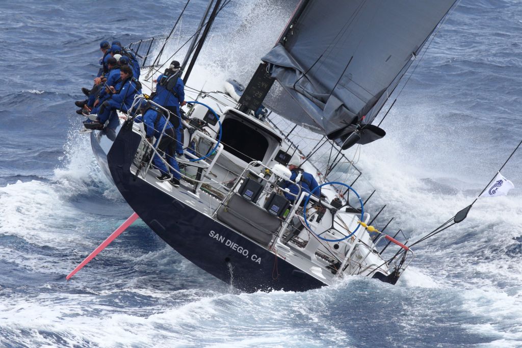Roy P. Disney’s Pyewacket 70 (USA) - Overall winner of the 2023 RORC Caribbean 600 © Tim Wright/Photoaction.com