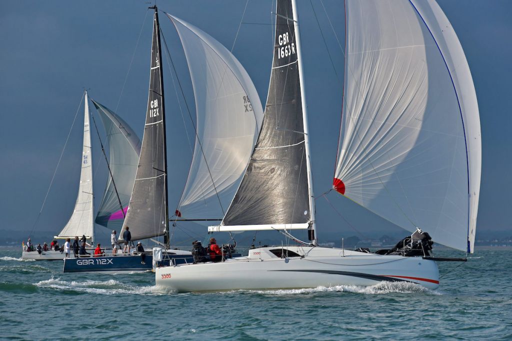 Jim & Ellie Driver racing Sun Fast 3300 Chilli Pepper © Rick Tomlinson/RORC